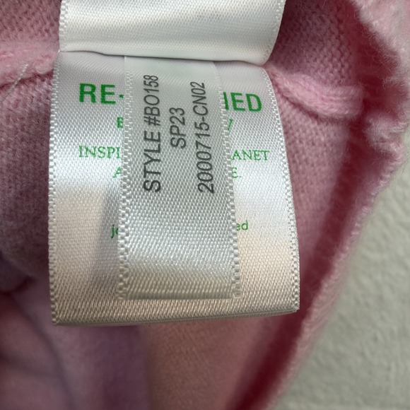 J Crew Cashmere Sweater Vest Pink 3X Sleeveless Pullover - Picture 7 of 9